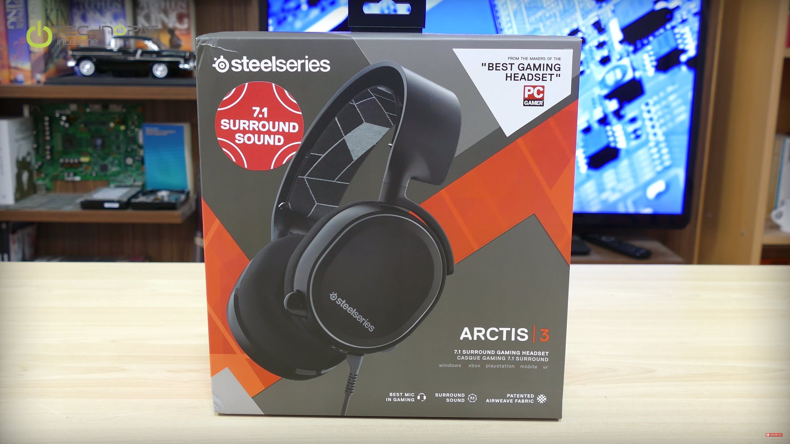 SteelSeries Arctis 3 Oyuncu Kulaklığı İncelemesi - Technopat
