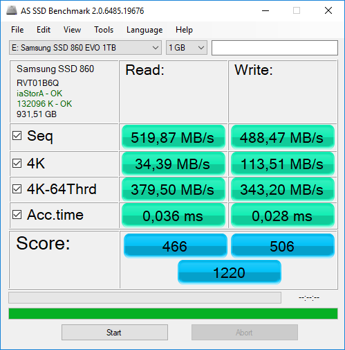 Samsung 860 EVO SATA SSD İncelemesi - Technopat