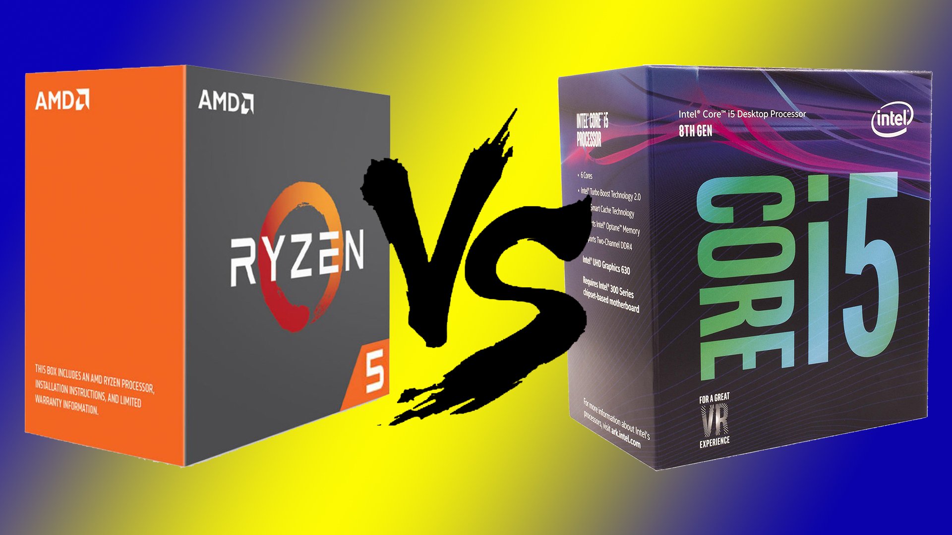 Ryzen 5 1600 ve Core i5 8400 Karşılaştırması - Technopat