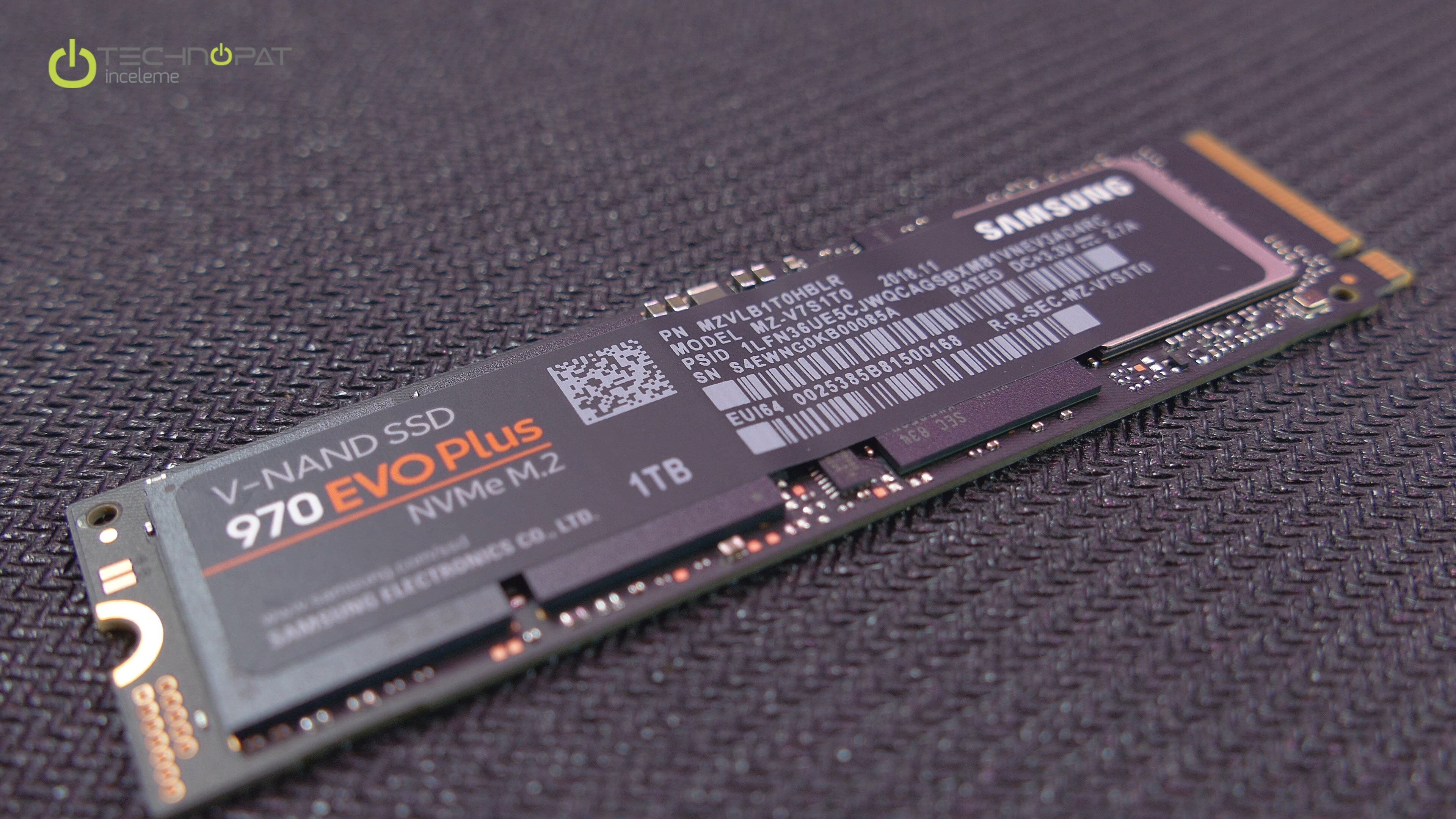 Samsung 970 EVO Plus M.2 NVMe SSD İncelemesi - Technopat