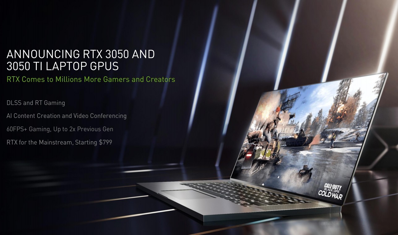 NVIDIA, GeForce RTX 3050 ve RTX 3050 Ti Laptop Ekran Kartlarını Duyurdu -  Technopat
