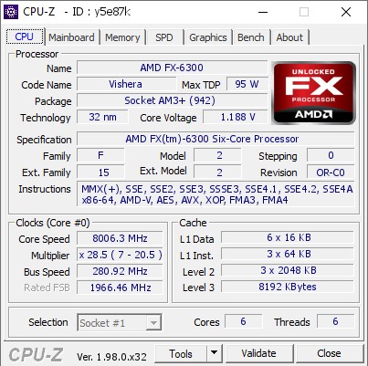 32nm AMD FX-6300 ile Yeni Overclock Denemesi: 8 GHz - Technopat
