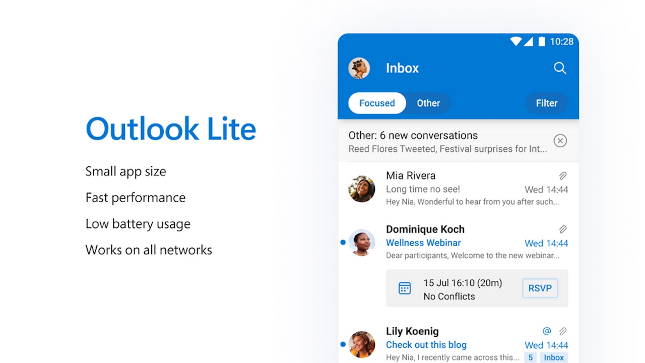 Outlook Lite Android Sürümü Yayınlandı - Technopat