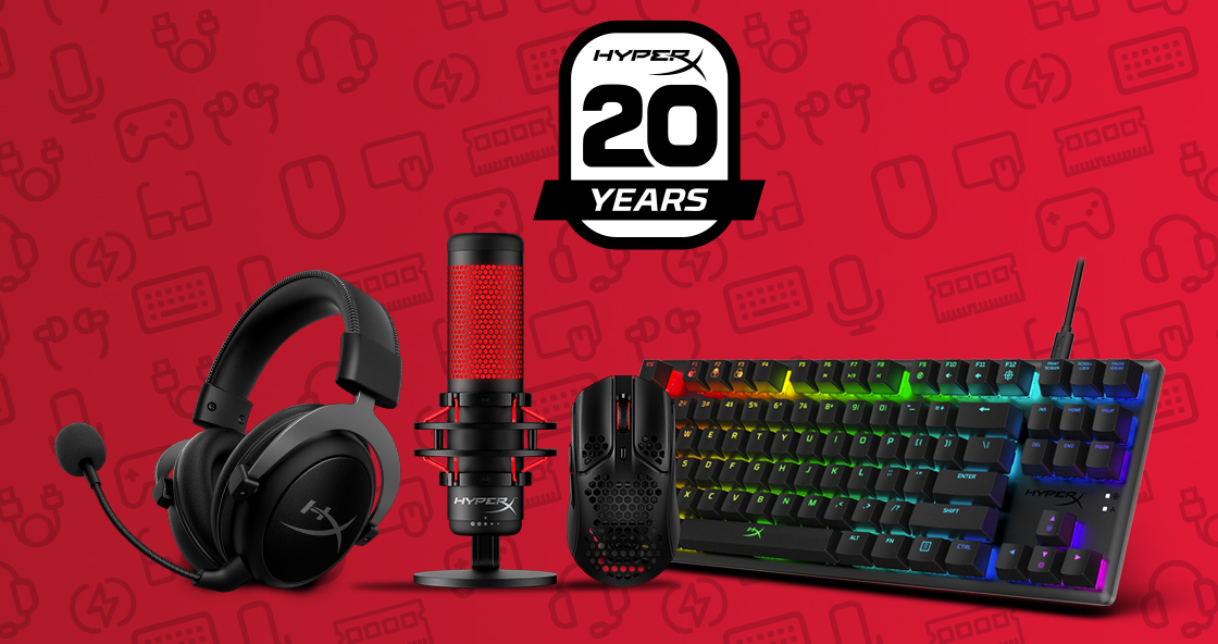 HyperX, Oyun Dünyasındaki 20. Yılını Kutluyor